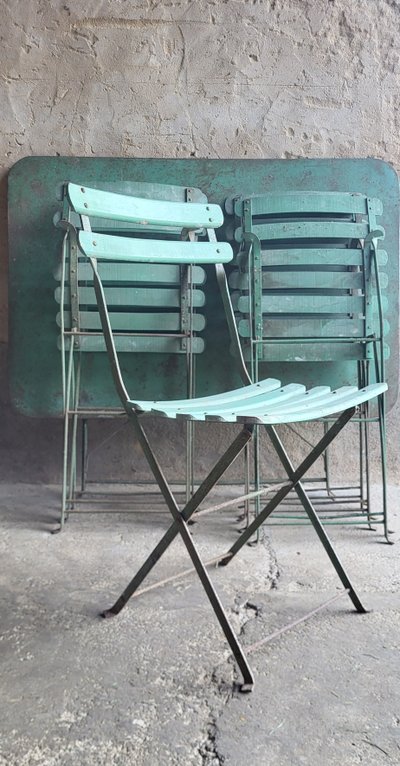 1930s iron garden furniture