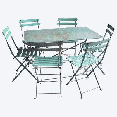 1930s iron garden furniture