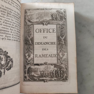 L’office de la Semaine Sainte, a l’usage de la maison du Roy