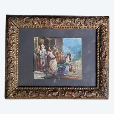 The Bohemians of the French school of the 18th century