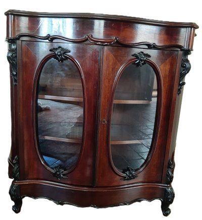 Vitrine Napoléon III en Acajou- vers 1880