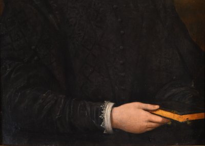 Santi Di Tito (Sansepolcro 1536 - Florence 1603) Portrait De Noble Dame Avec Un Livre