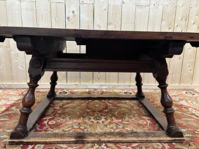 Table de changeur en chêne 