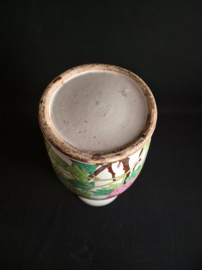 Vaso in porcellana cinese, fine del XIX secolo