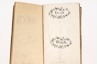 Un libro di palline, smalto, fine del XIX secolo 