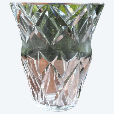 Vaso in cristallo Baccarat 18 cm.