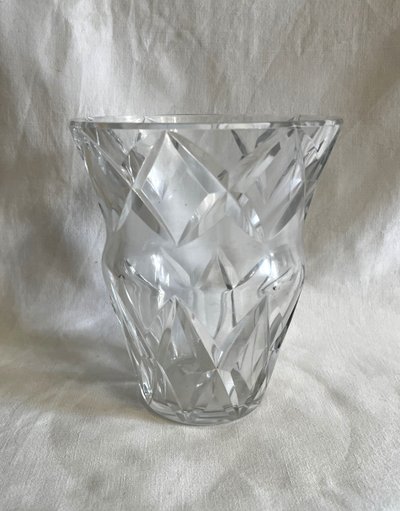 Vaso in cristallo Baccarat 18 cm.