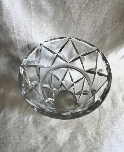 Vaso in cristallo Baccarat 18 cm.