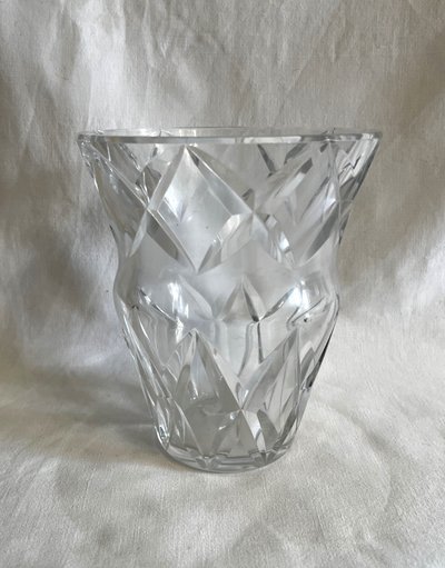 Vaso in cristallo Baccarat 18 cm.