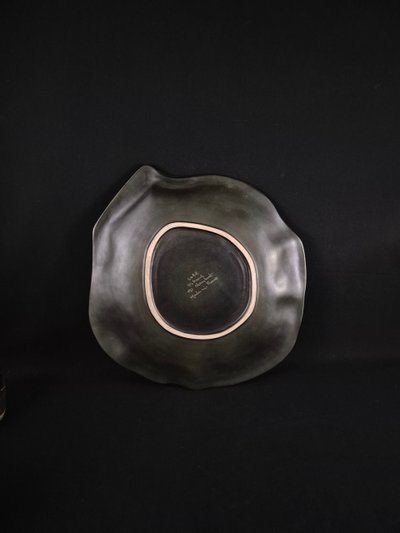 Grande piatto in ceramica Pol CHAMBOST 45 cm