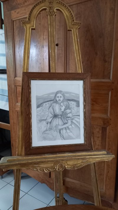 Portraits of two sisters
