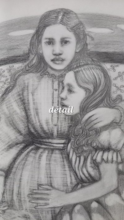 Portraits of two sisters