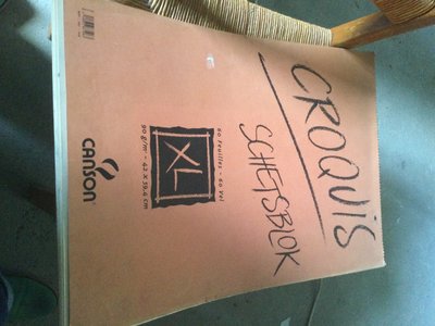 Large sketchbook
