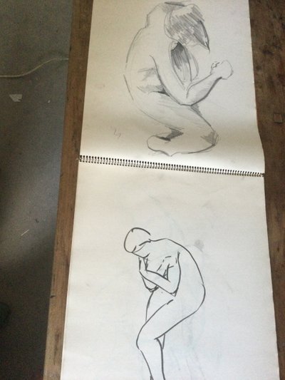 Large sketchbook