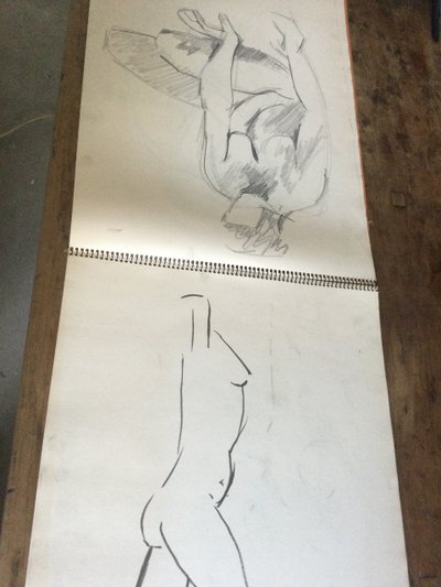 Large sketchbook