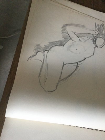 Large sketchbook