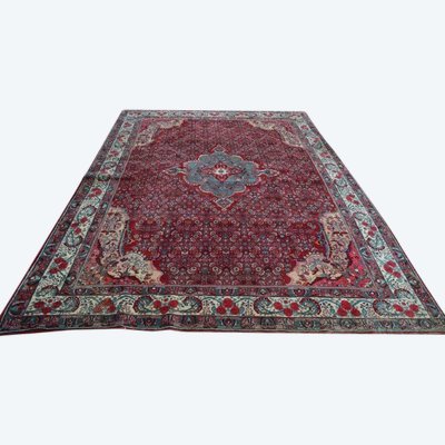 Tappeto antico Bidjar – Rosso viola intenso – 320 x 220 cm