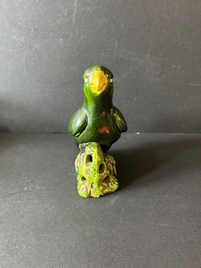 Chine - Perroquet - Grès émaillé