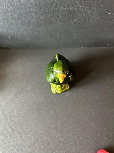 Chine - Perroquet - Grès émaillé