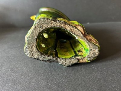 Chine - Perroquet - Grès émaillé