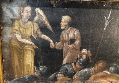 Altar Predella – Early 18th Century