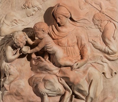 Tommaso Amantini, Sacra Famiglia con San Giovannino e angeli