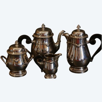 Coffee and tea service silver plated