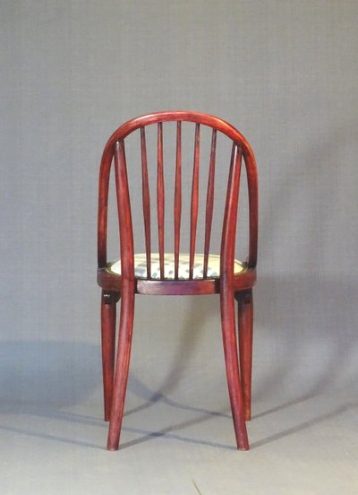 Chaise/fauteuil Thonet N°A846, 1928/30 ,Otto Prutscher assise cuir 