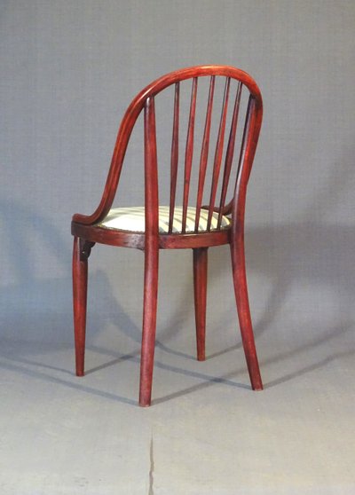 Chaise/fauteuil Thonet N°A846, 1928/30 ,Otto Prutscher assise cuir 