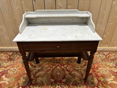 Marble toilet table