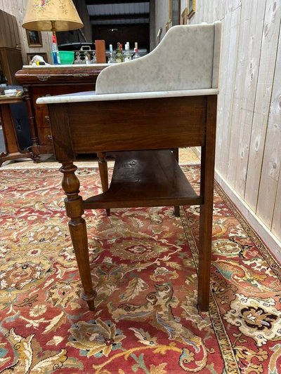 Marble toilet table