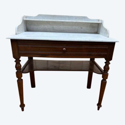 Marble toilet table