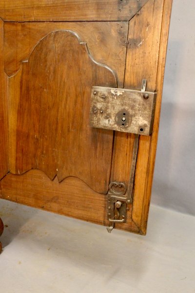 Walnut sideboard with Saint-Cyr stone top, France, 18th century