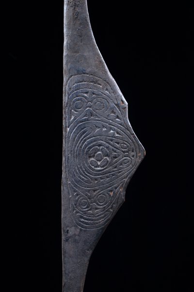 Mino-type ceremonial spear, Oceanic art, tribal art, Papua New Guinea, Oceania