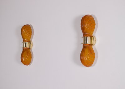 Pair of Italian “Shell” Wall Lights