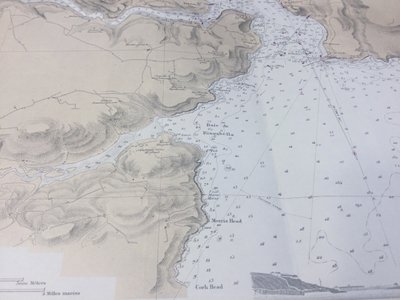 Carta nautica "Coste meridionali dell'Irlanda"