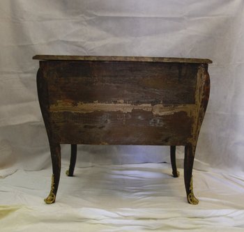 Commode Marquetée, XVIIIe Siècle (fin Régence)