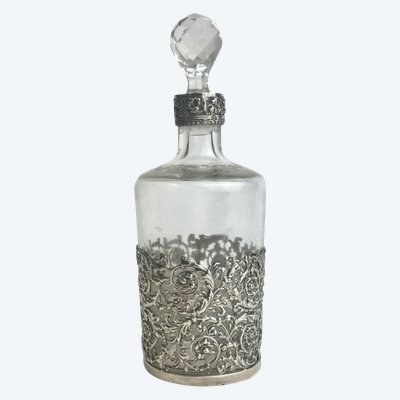 Crystal Perfume Bottle - Veyrat Goldsmith Hallmark