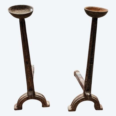 Pair of bowl landiers