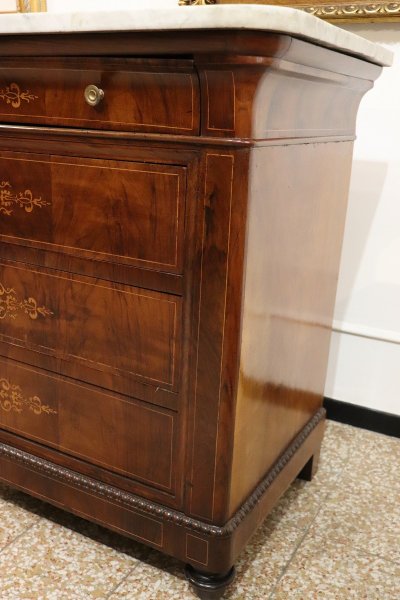 Commode Italienne Ancienne, XIXe Siècle Charles X