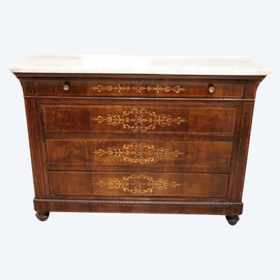 Commode Italienne Ancienne, XIXe Siècle Charles X