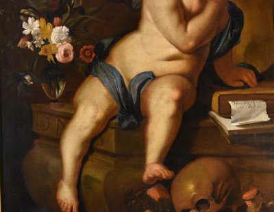 Vanitas (Allegoria della Giovinezza), Erasmus Quellinus II (Anversa 1607 - 1672)