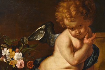 Vanitas (Allegoria della Giovinezza), Erasmus Quellinus II (Anversa 1607 - 1672)