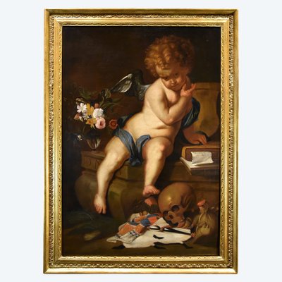 Vanitas (Allegoria della Giovinezza), Erasmus Quellinus II (Anversa 1607 - 1672)