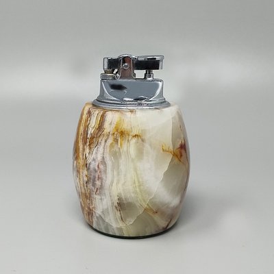 Splendido set da fumo anni '60 in onice. Prodotto in Italia.