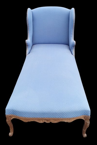 Antique Louis XV style duchess chaise longue