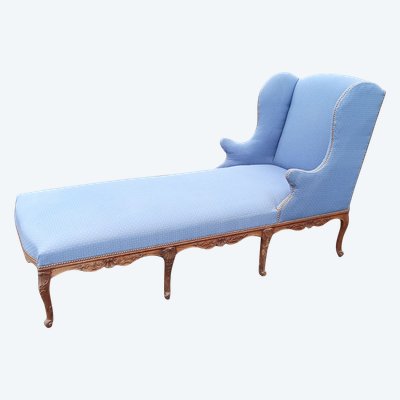 Antique Louis XV style duchess chaise longue
