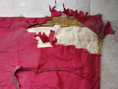 Ancien Parement D Autel au Fils D Or 19 ème siècle 