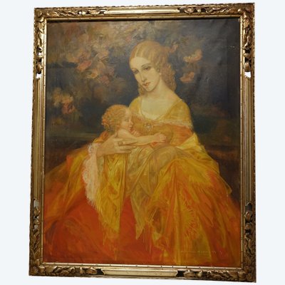Donna e bambino, 1933