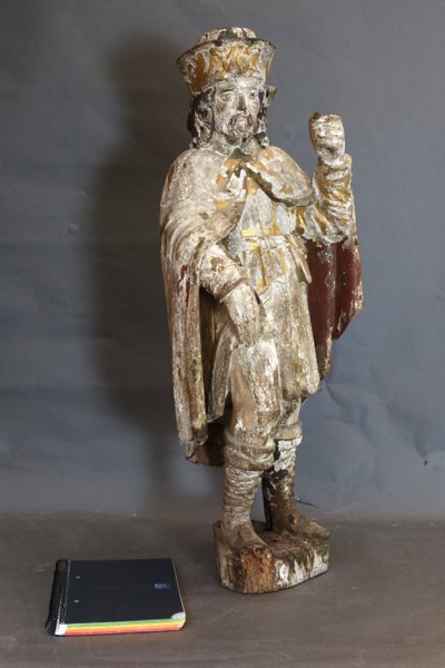 Scultura raffigurante San Rocco, XVIII secolo